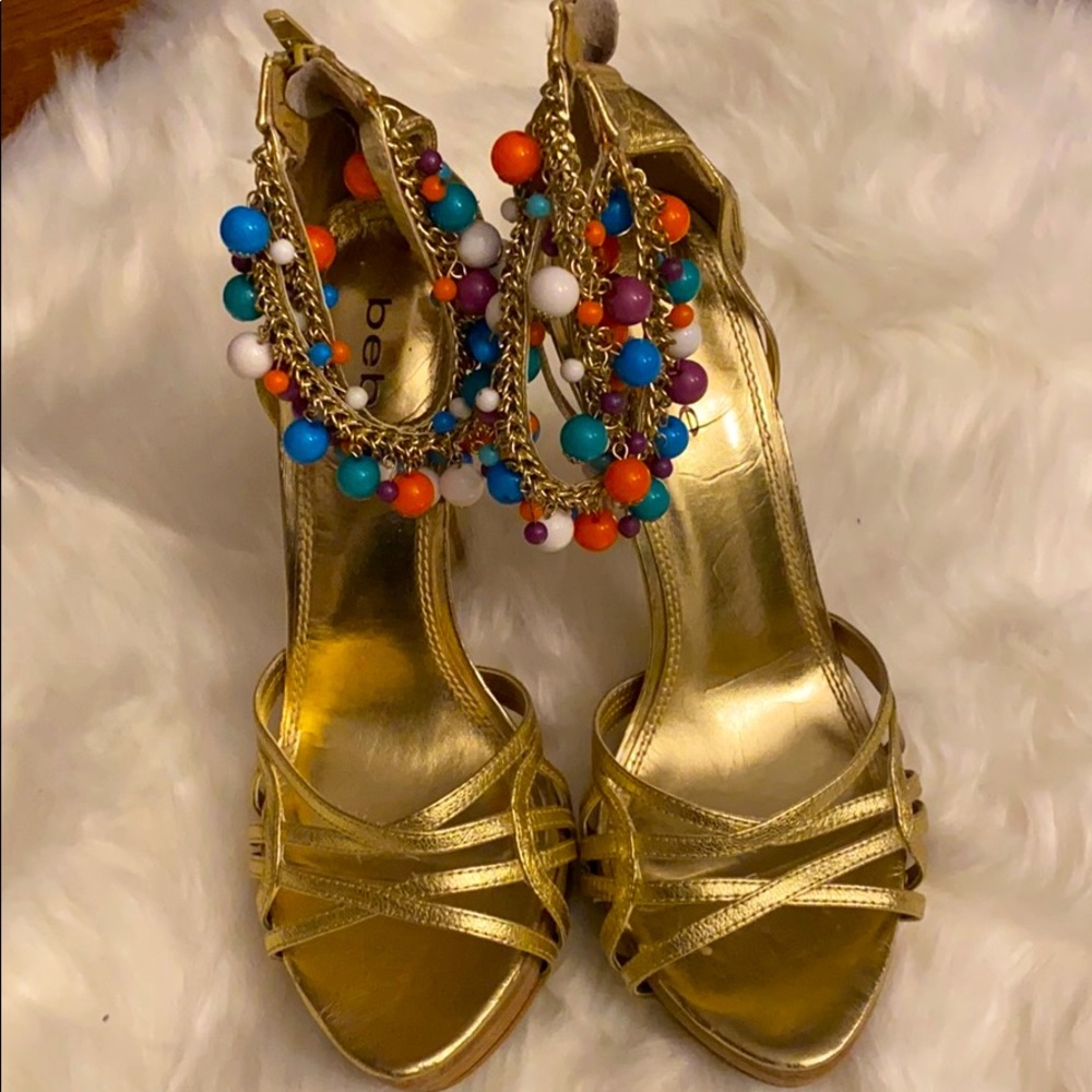 High heels sandals